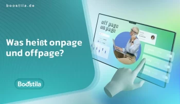 Was bedeutet onpage und offpage?